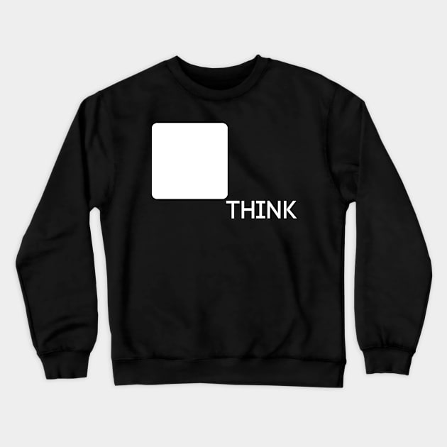 Think Outside of the Box Crewneck Sweatshirt by StyledBySage